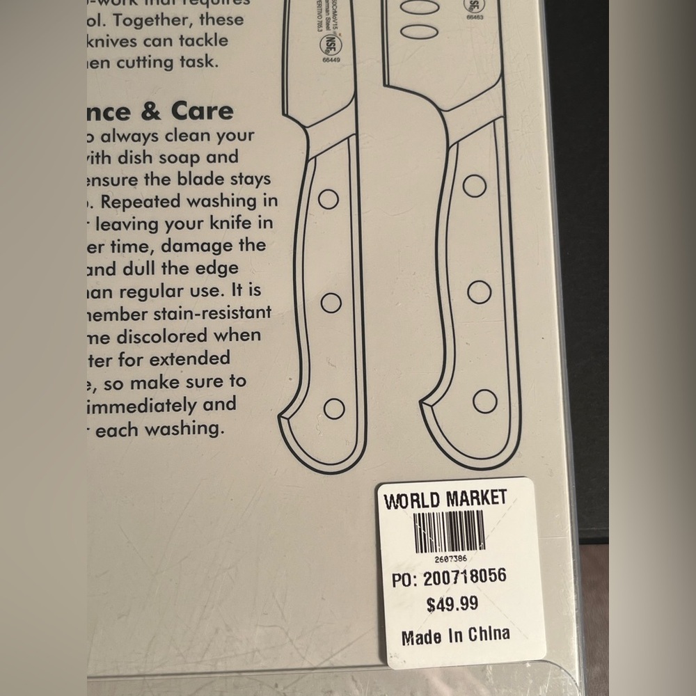Cangshan Aperitivo Series Knife Set Sealed ! - Picture 7 of 7